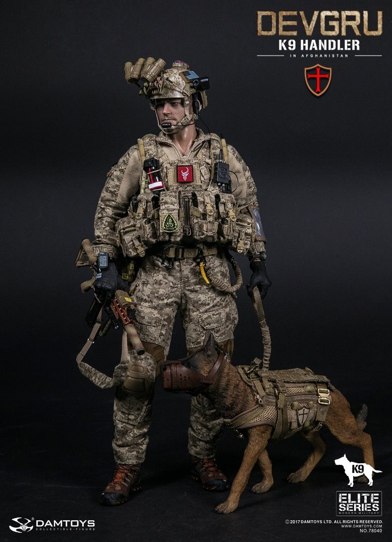 DAMTOYS Uniform DEVGRU K9 HANDLER AFGHANISTAN 1//6 ACTION FIGURE TOYS dam did