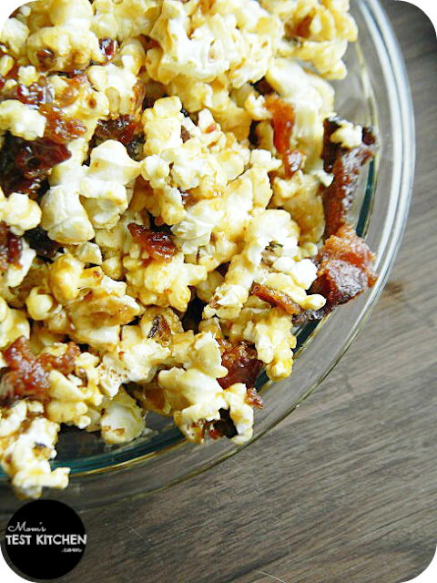 Mom's Test Kitchen: Candied Bacon Caramel Corn