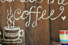 coffee sign, embracing imperfection http://bec4-beyondthepicketfence.blogspot.com/2014/08/my-imperfect-coffee-sign-just-keeping.html