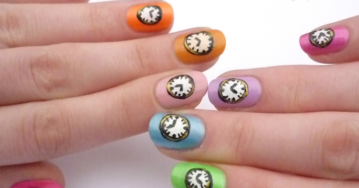 Clock nails get PAINTED