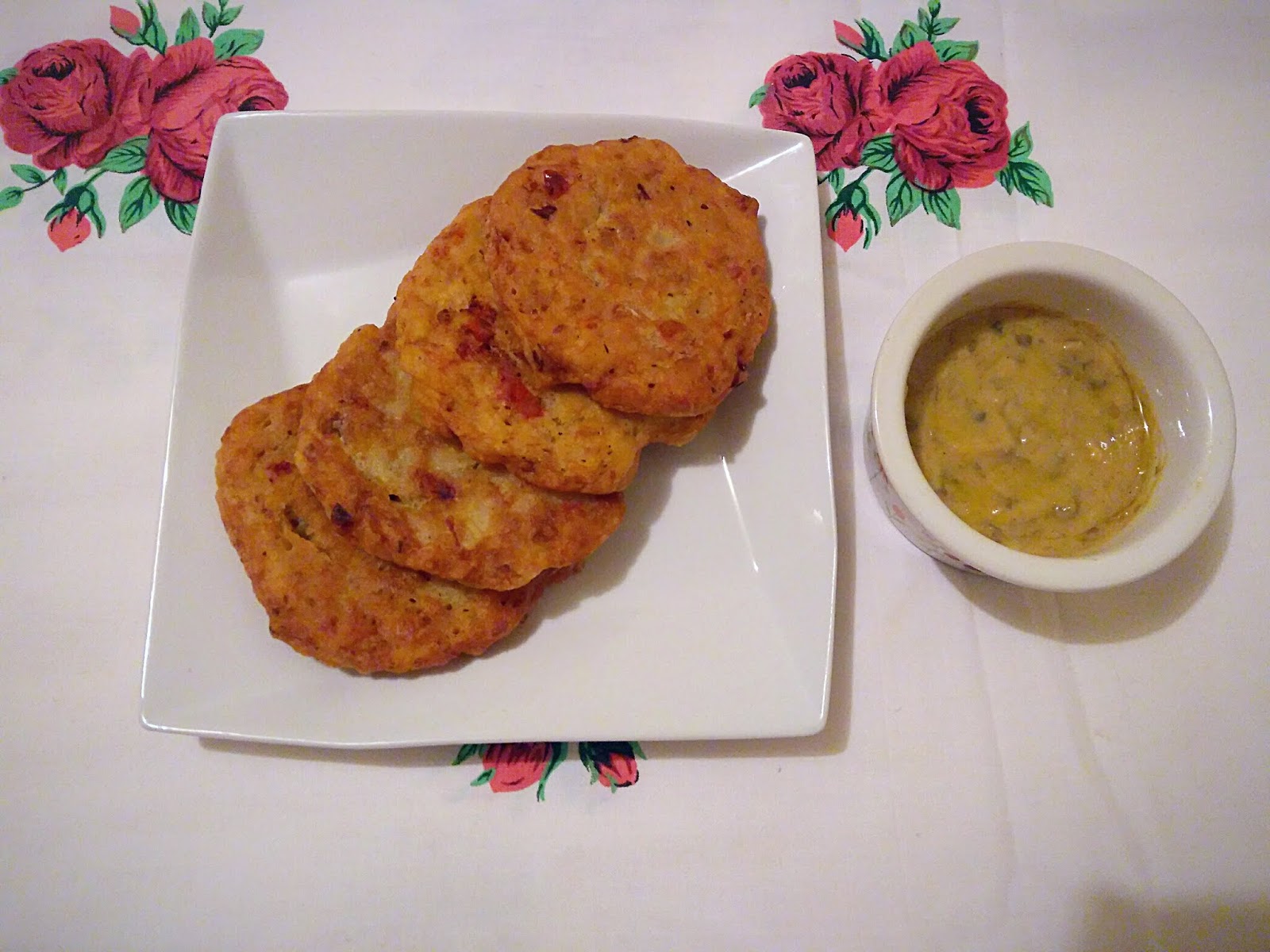 Passion Kneaded Jamaican Fritters with Lime Caper Dip Crazy
