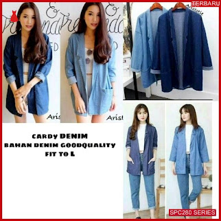 SPC280C53 Cardy Denim Terbaru Outerwear Wanita | BMGShop