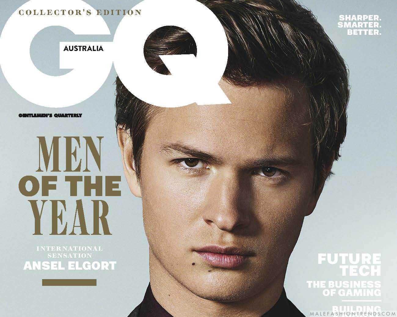 Ansel Elgort: la sensación internacional del año para GQ Australia
