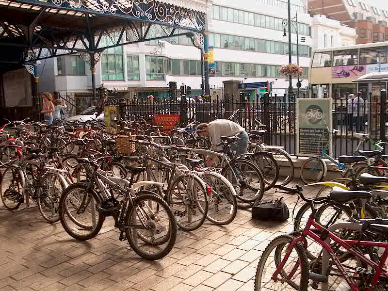 Life's a journal Southern Rail Uturn on Cycle Parking at main