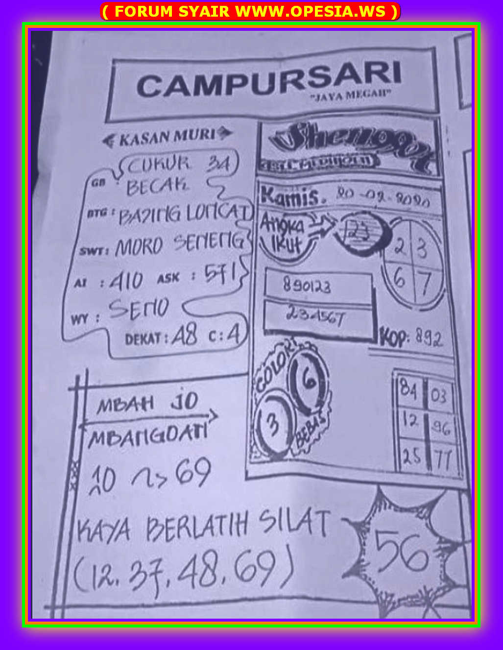 27 Syair bagong java