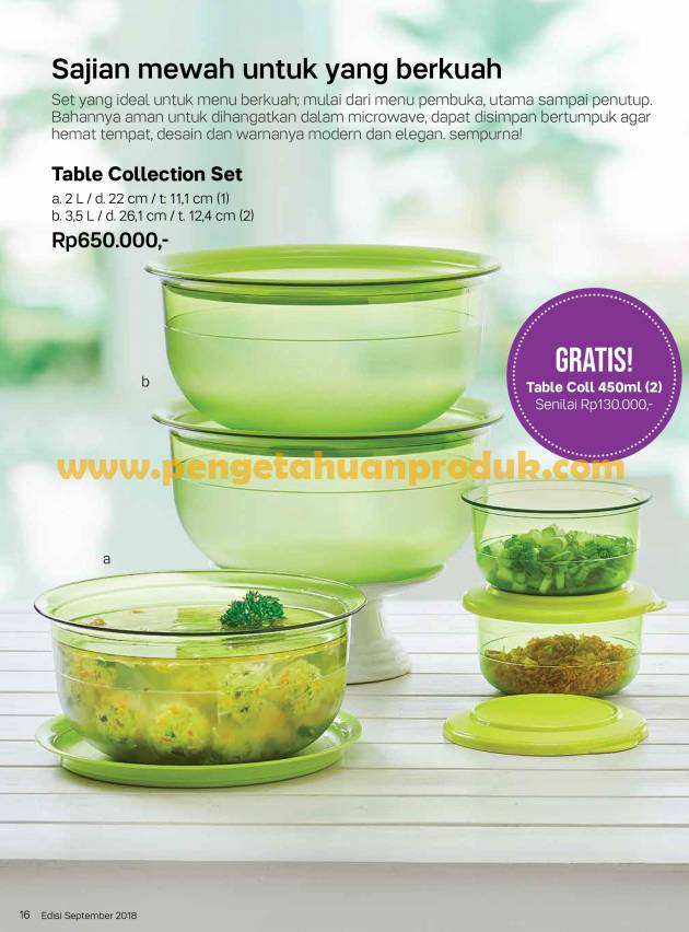Katalog Tupperware Oktober 2018 Promo Brosur