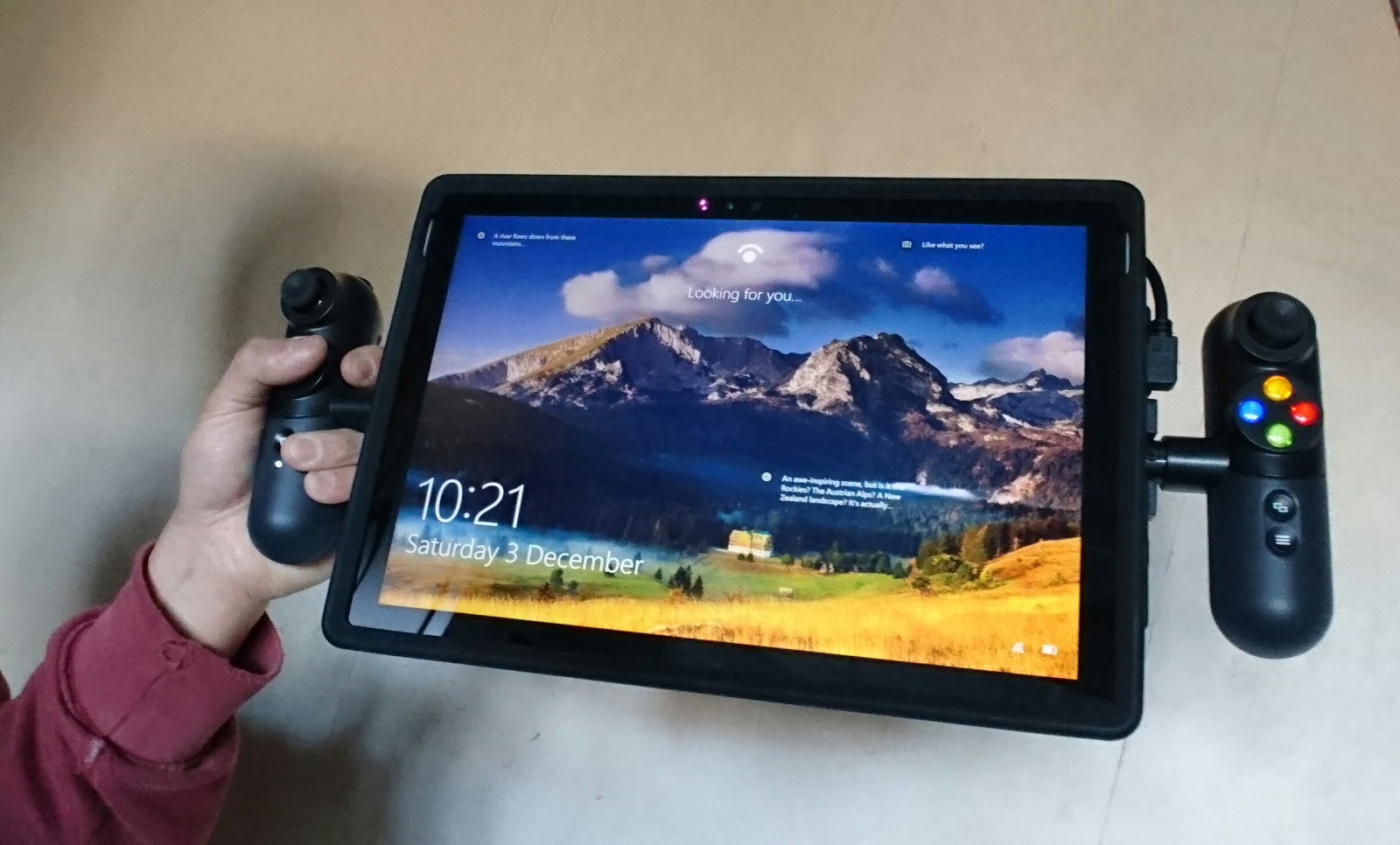 Motion Graphics Retrofitting a gaming controller from a Linx Vision