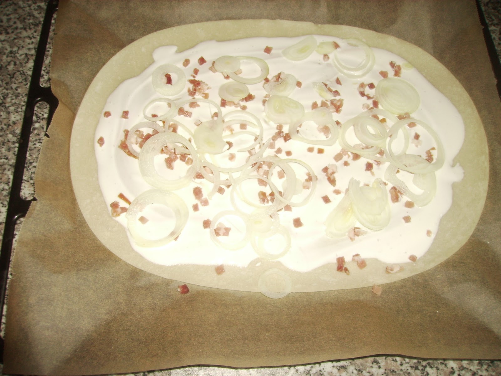 Stephie´s kleine Welt: Fernands Flammkuchen
