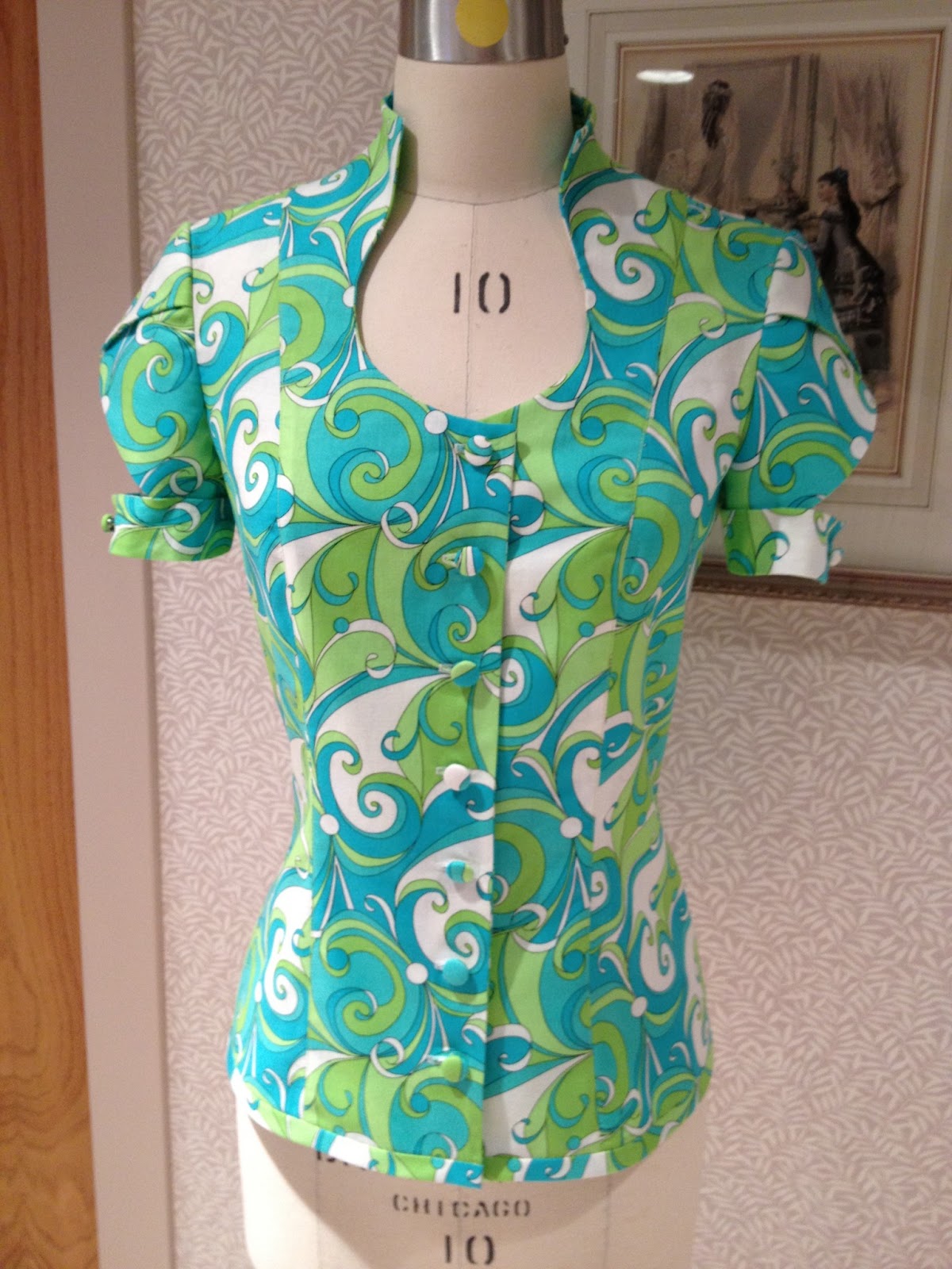 Rhonda's Creative Life The Raised Neckline Collar Tutorial