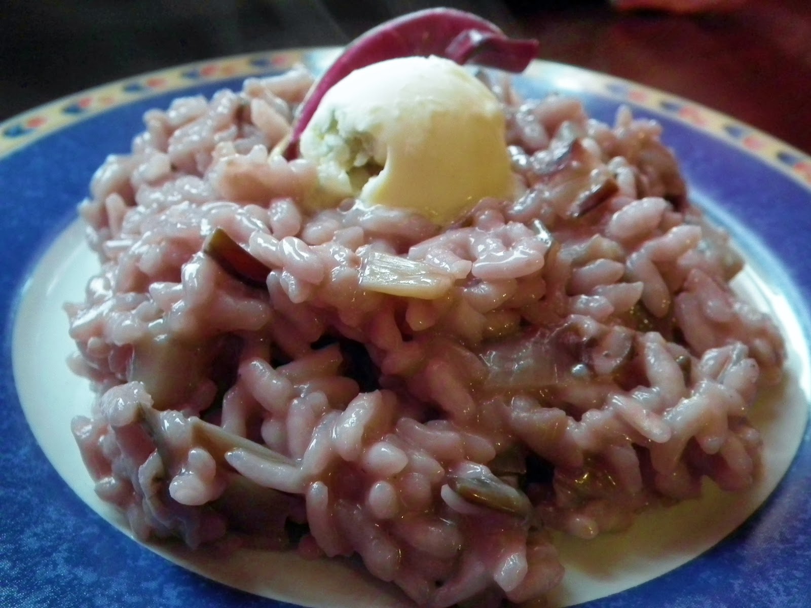 Momo in cucina RISOTTO RADICCHIO VINO ROSSO E