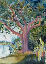 watercolor paintings bayou louisiana orleans landscape lou jordan painting artist queen artists fine abstract gouache wildlife painters impressionist