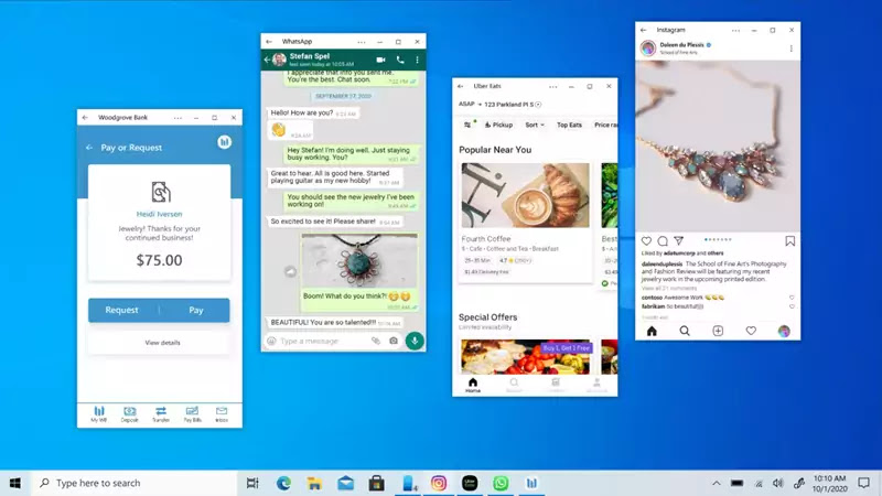 Microsoft adds the ability to run multiple Android apps on Windows 10 at the same time