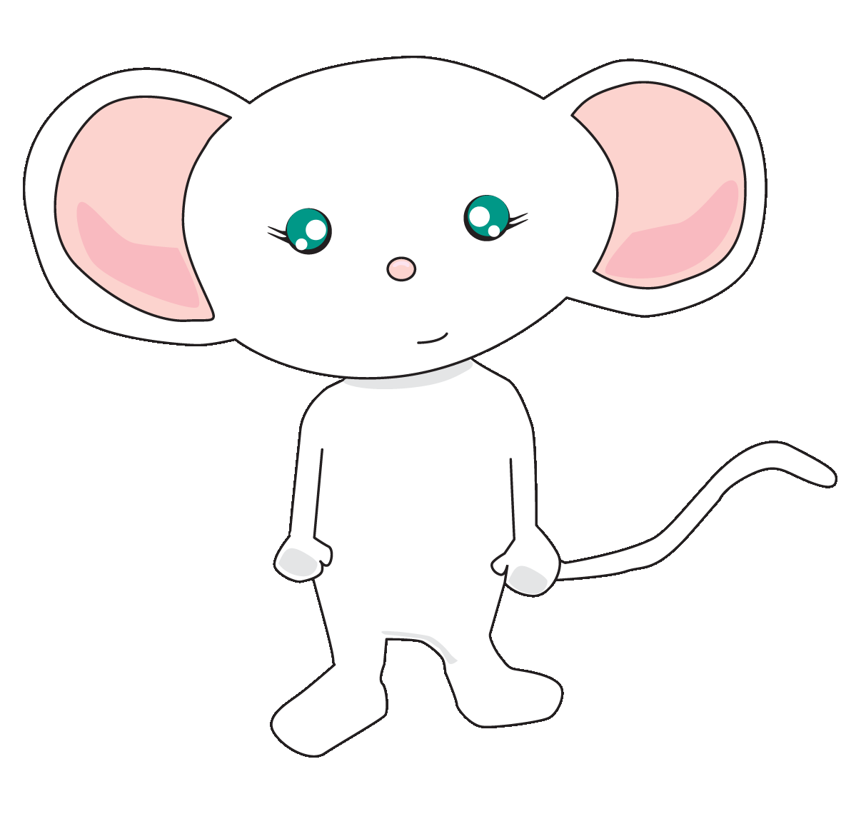 girl mouse clipart - photo #6
