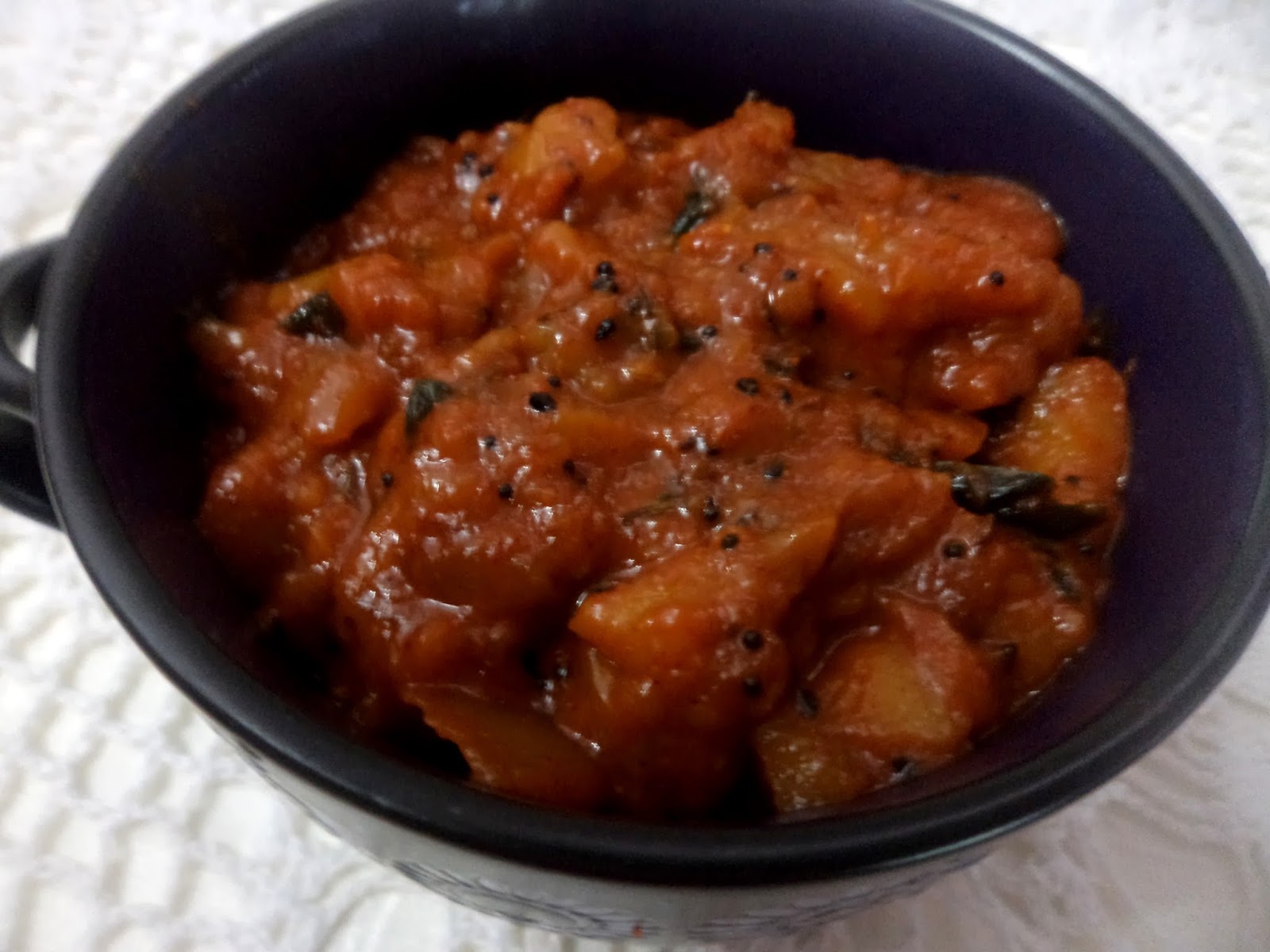 yummy!!!: Spicy Ripe Mango Pickle