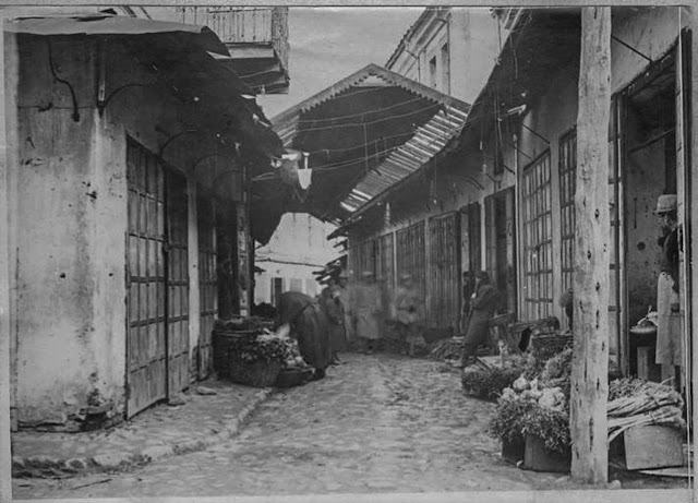 Bazaar Street in Bitola, January 1917