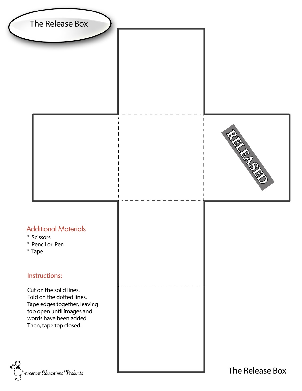 Glimmercat Education The Release Box For When Emotions Are Too Much