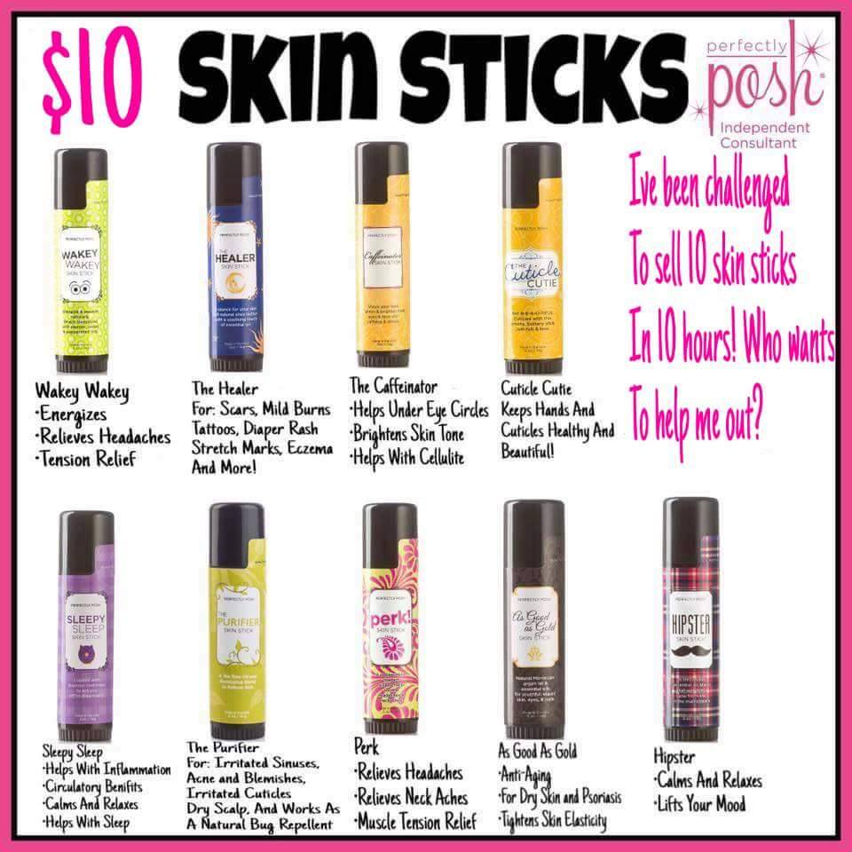 This Side Of The Fence Perfectly Posh Skin Stick Challenge.. Can you Help Me?