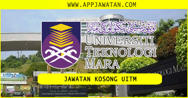 Jawatan Kosong kerajaan di Universiti Teknologi MARA (UITM).