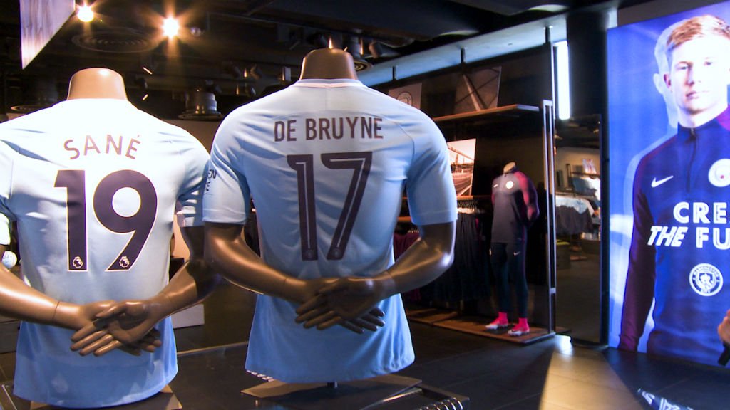 All-New Manchester City 17-18 Kit Font Revealed - Footy Headlines