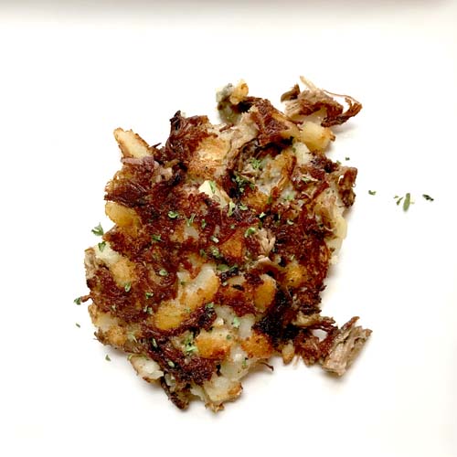 Food Pusher Roast Beef Hash