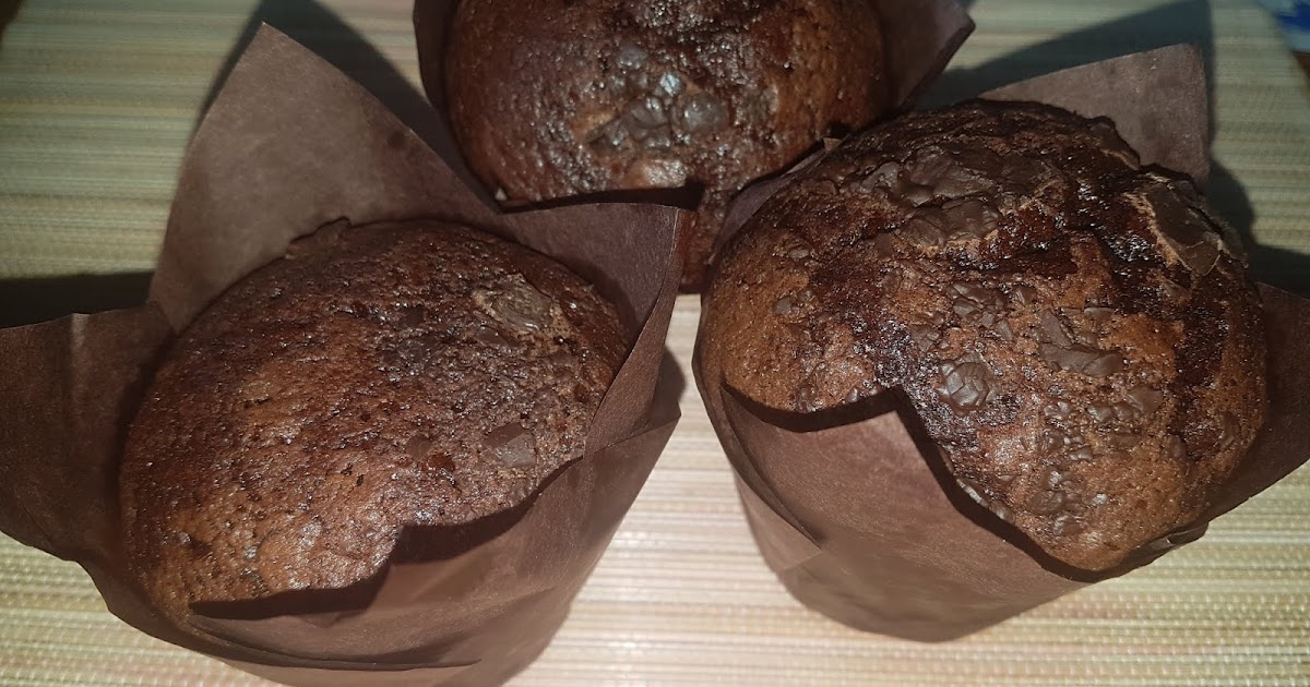 Proyecto Dulce Lucia Muffins de chocolate y yogur griego
