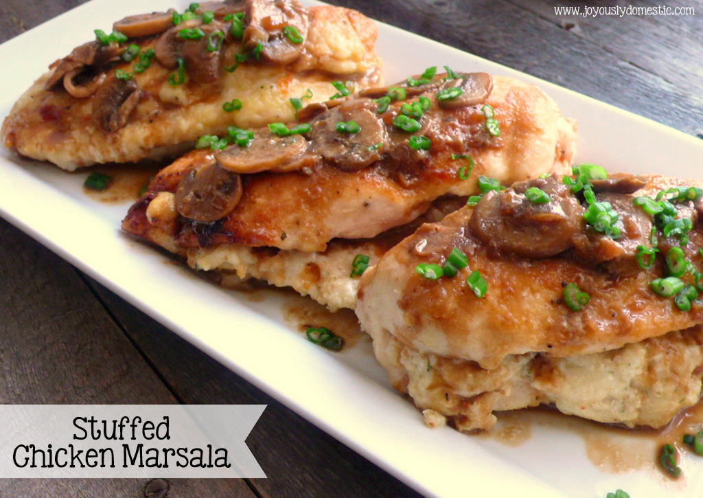 I worked at olive garden for 10+ years. Joyously Domestic Stuffed Chicken Marsala