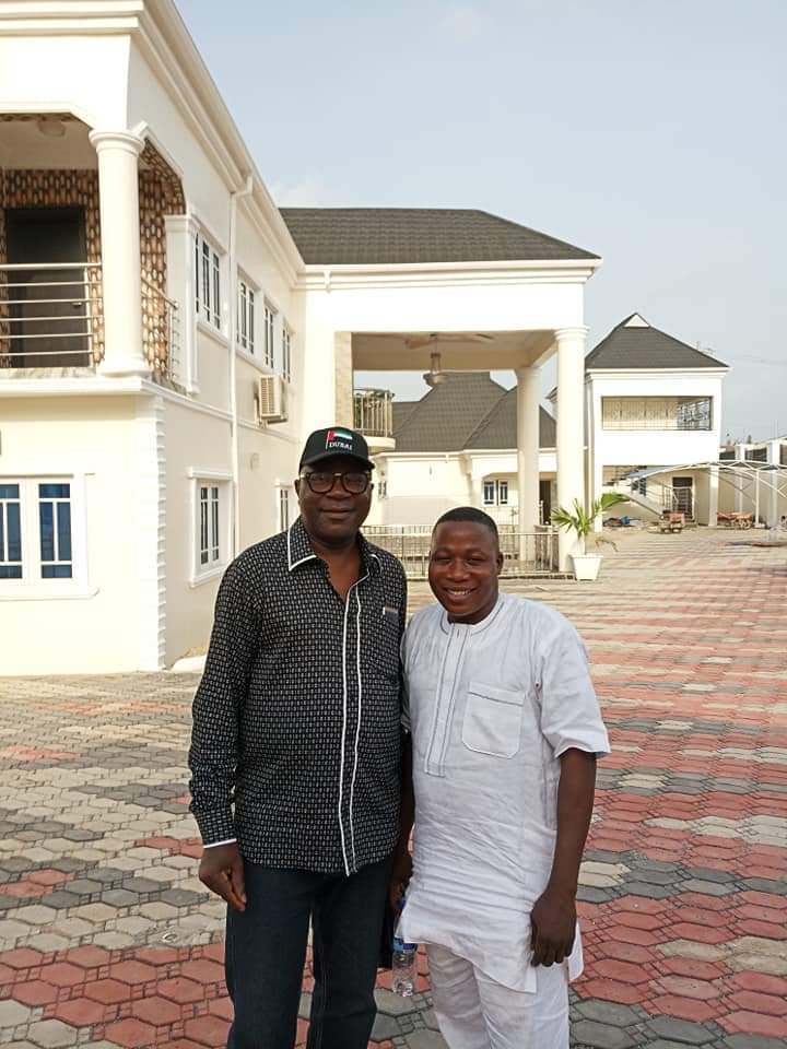 PHOTO Kola Olotu Tours Sunday Igboho Mansion.