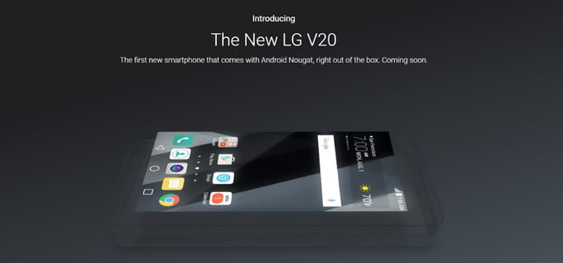 LG V20 Android 7.0 Nougat