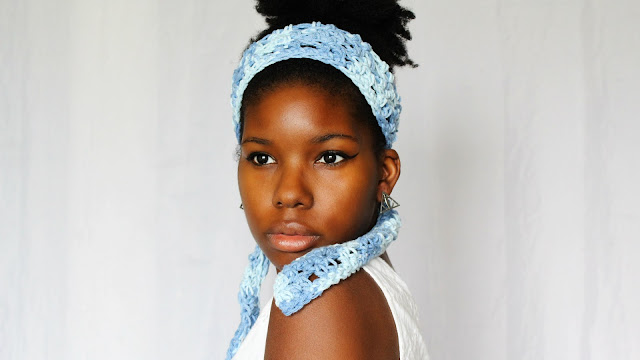 DIY // Summer 70's Crochet Headband. Free Crochet Pattern!