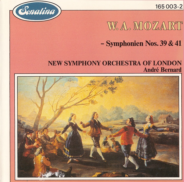 Música clásica Mozart Bernard Sinfonías nº 39 y 41