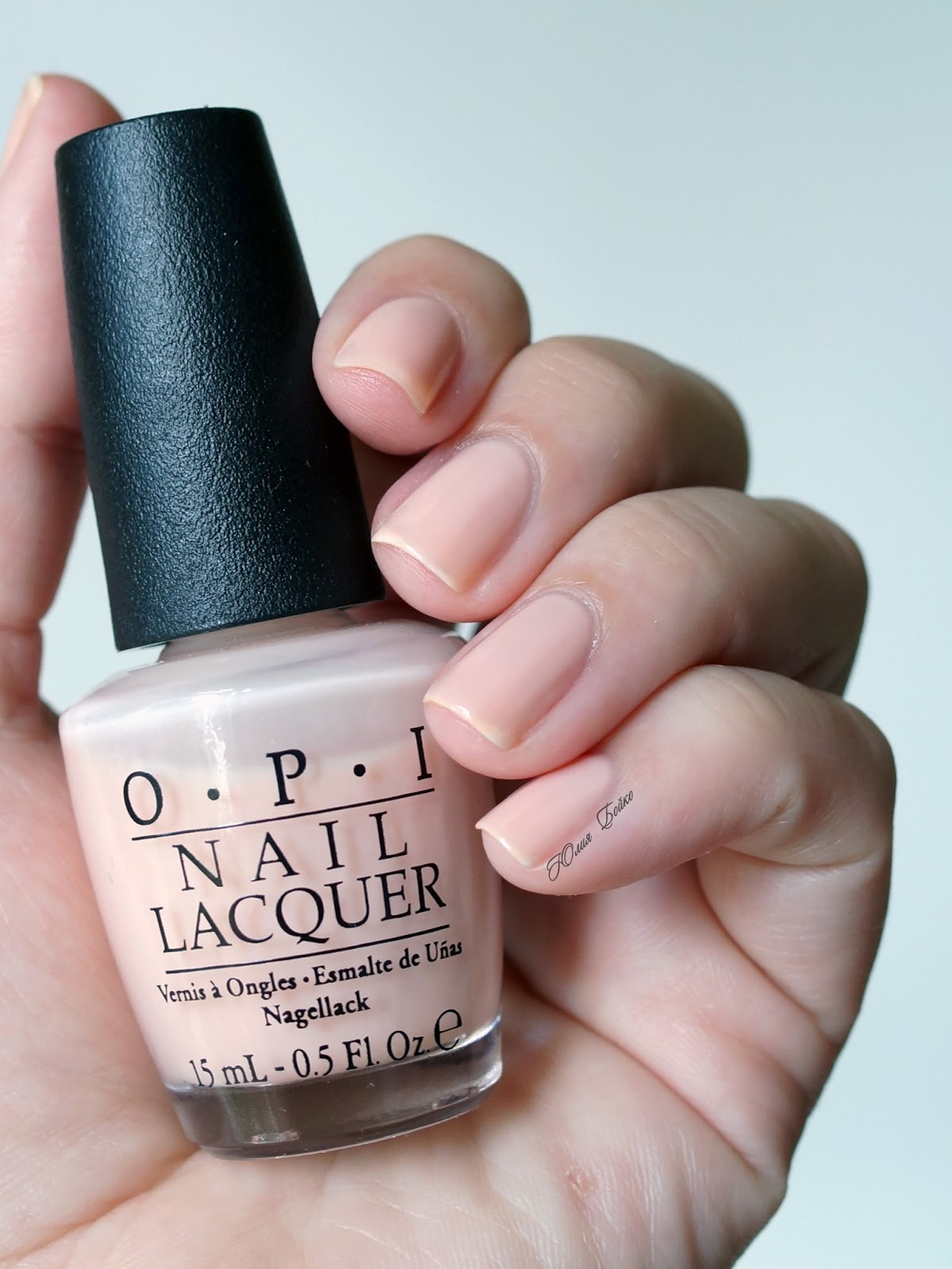 Лаковая лавка. OPI NL S86 Bubble Bath.