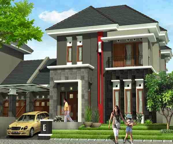 Desain Rumah Minimalis 2 Lantai Terbaru - MODEL RUMAH UNIK