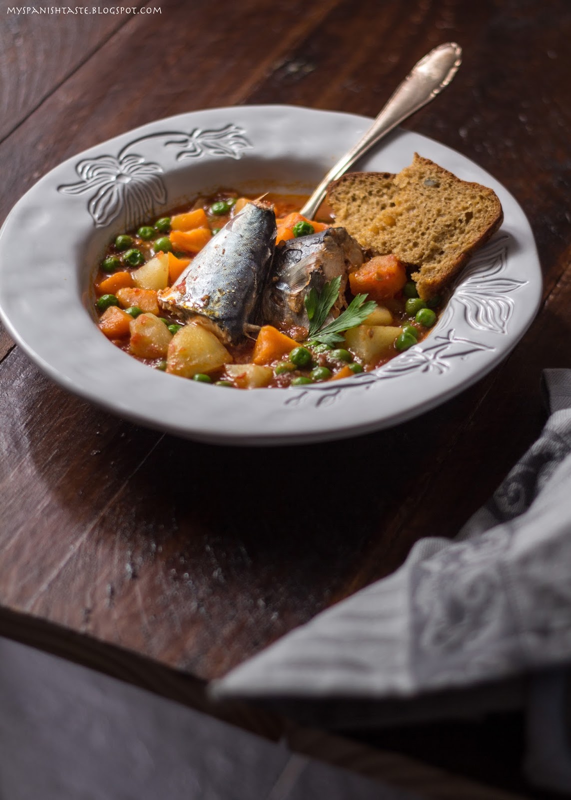 My Spanish Taste Mackerel stew