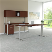 Bush 400 Series Height Adjustable Desk Bush 400 Series Height Adjustable Desk