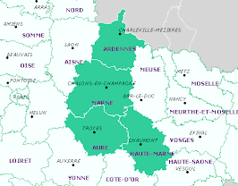 Localisation : Aube-Marne-Ardennes-Haute Marne