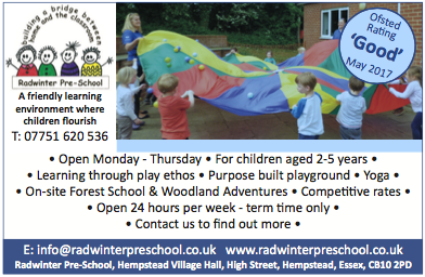 Wimbish Hive Radwinter Pre School