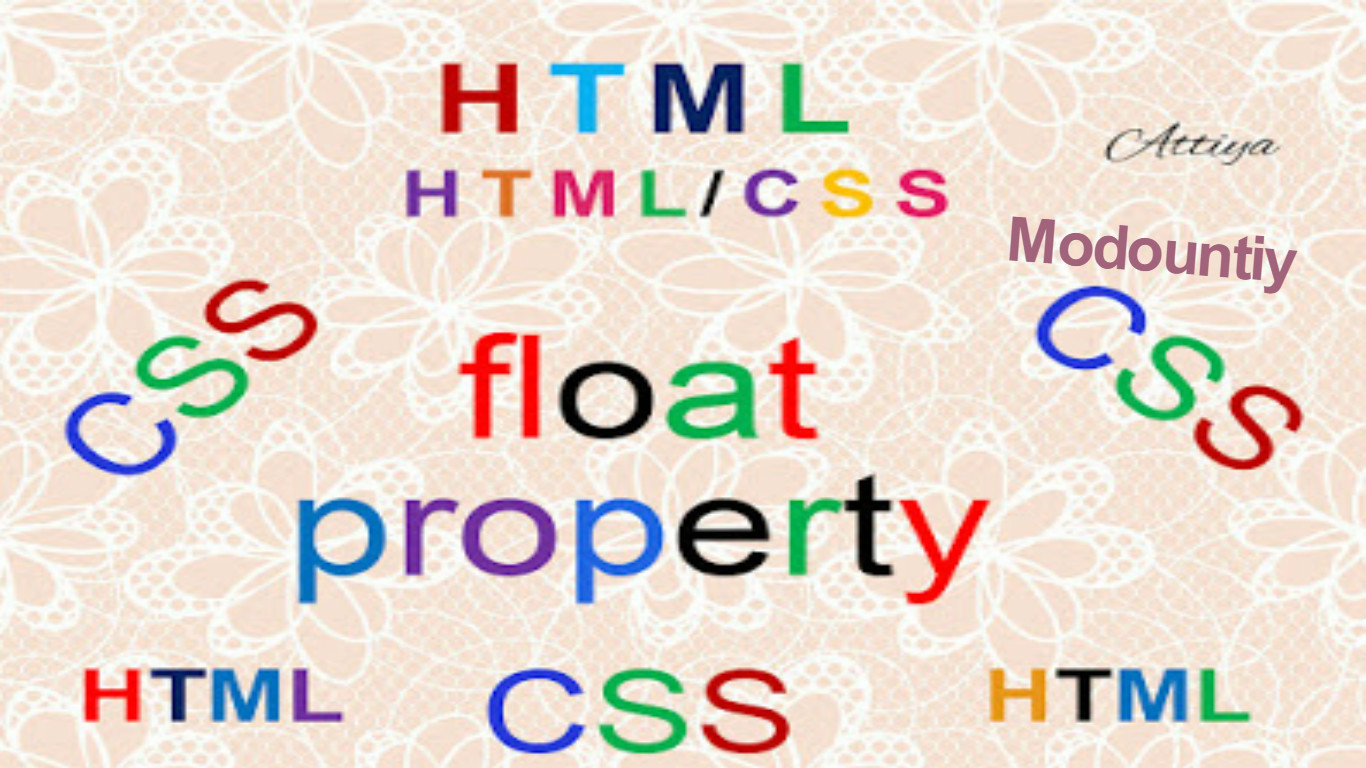 ...Float property CSS.........خاصيّة الطوفان