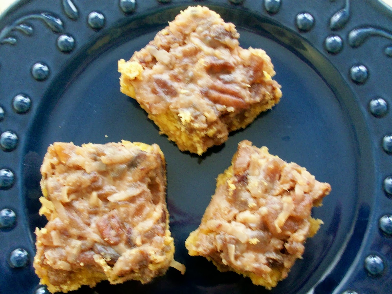 Martha's Recipe Coconut Pecan Bars