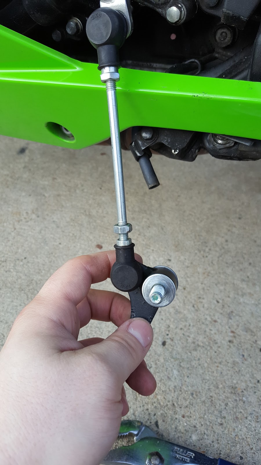 Czechmate Changing Shift Lever on 2013 Ninja 300 (EX300) (With Pictures)