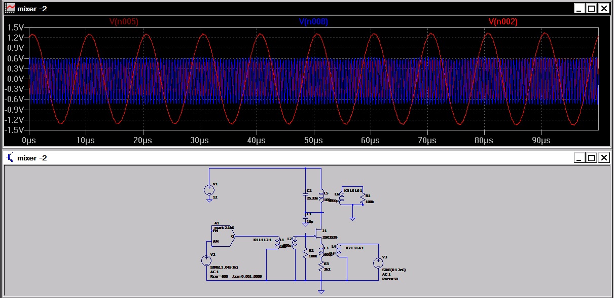 Radio Theory and design JFET mixer