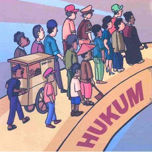 LightSpectrum: Contoh perbuatan sesuai dan yang tidak sesuai hukum