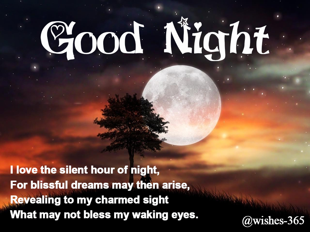 Poetry and Worldwide Wishes: Good Night Moon Wishes with Quote