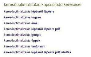 A keresőoptimalizálás is kívánatosabb ingyen