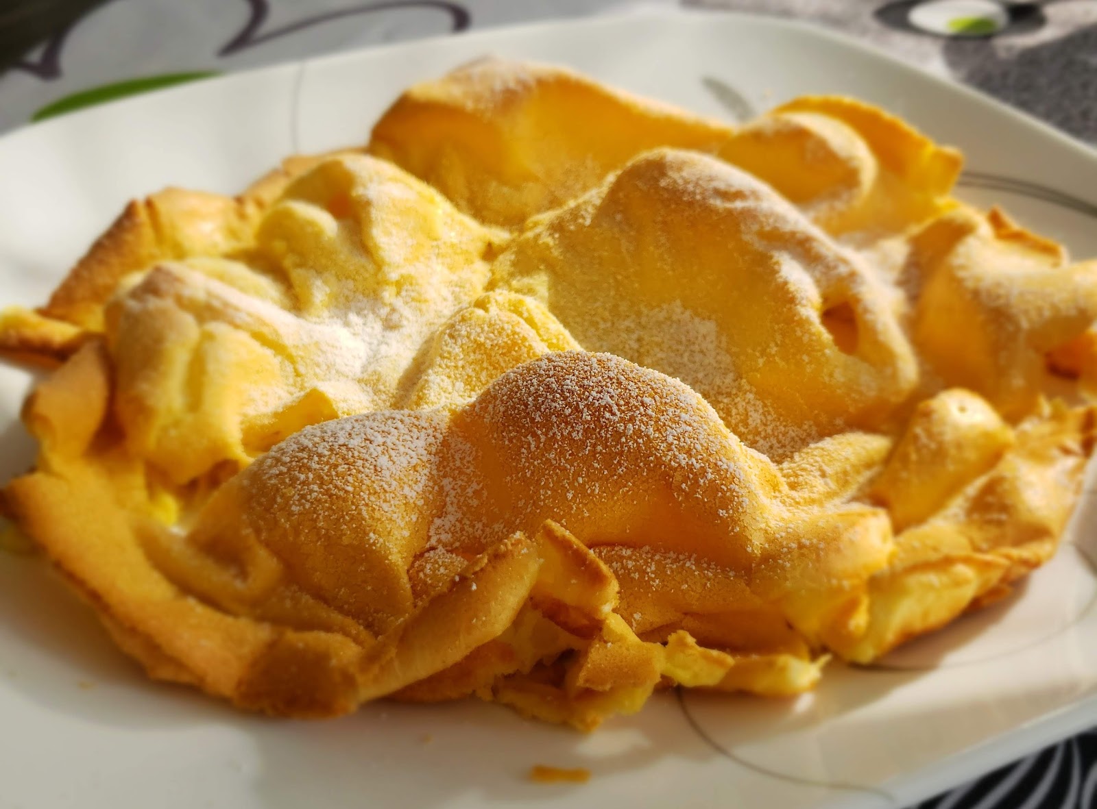 La cuisine de Nathalie Crêpe allemande