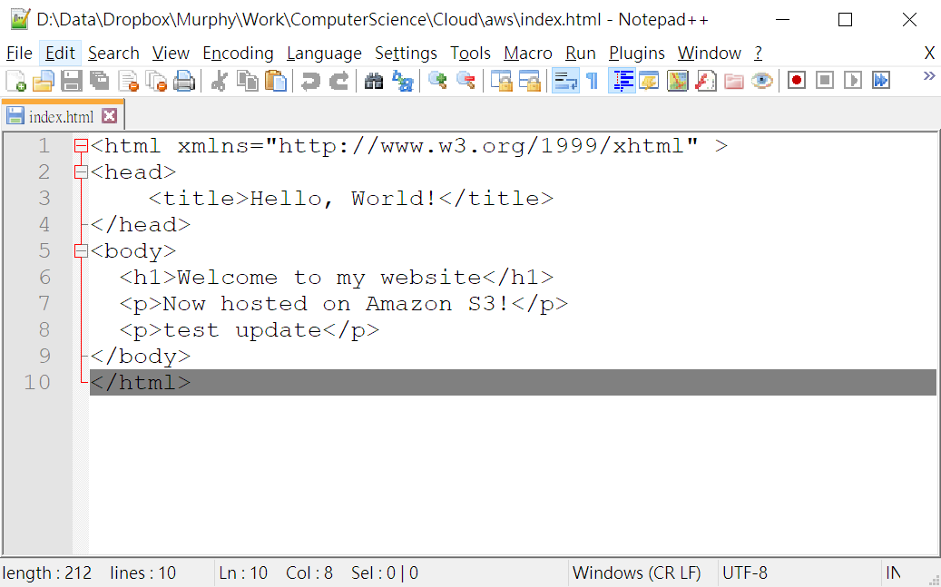 How to make notepad++ dark theme ffopfirst
