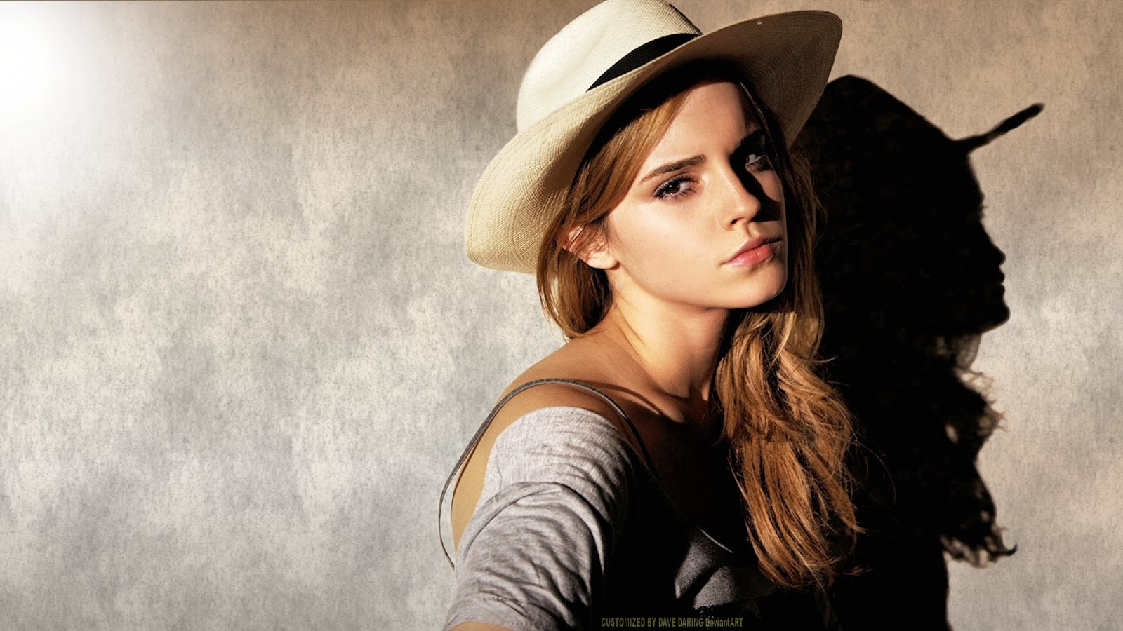 emma watson hat hd wallpaper