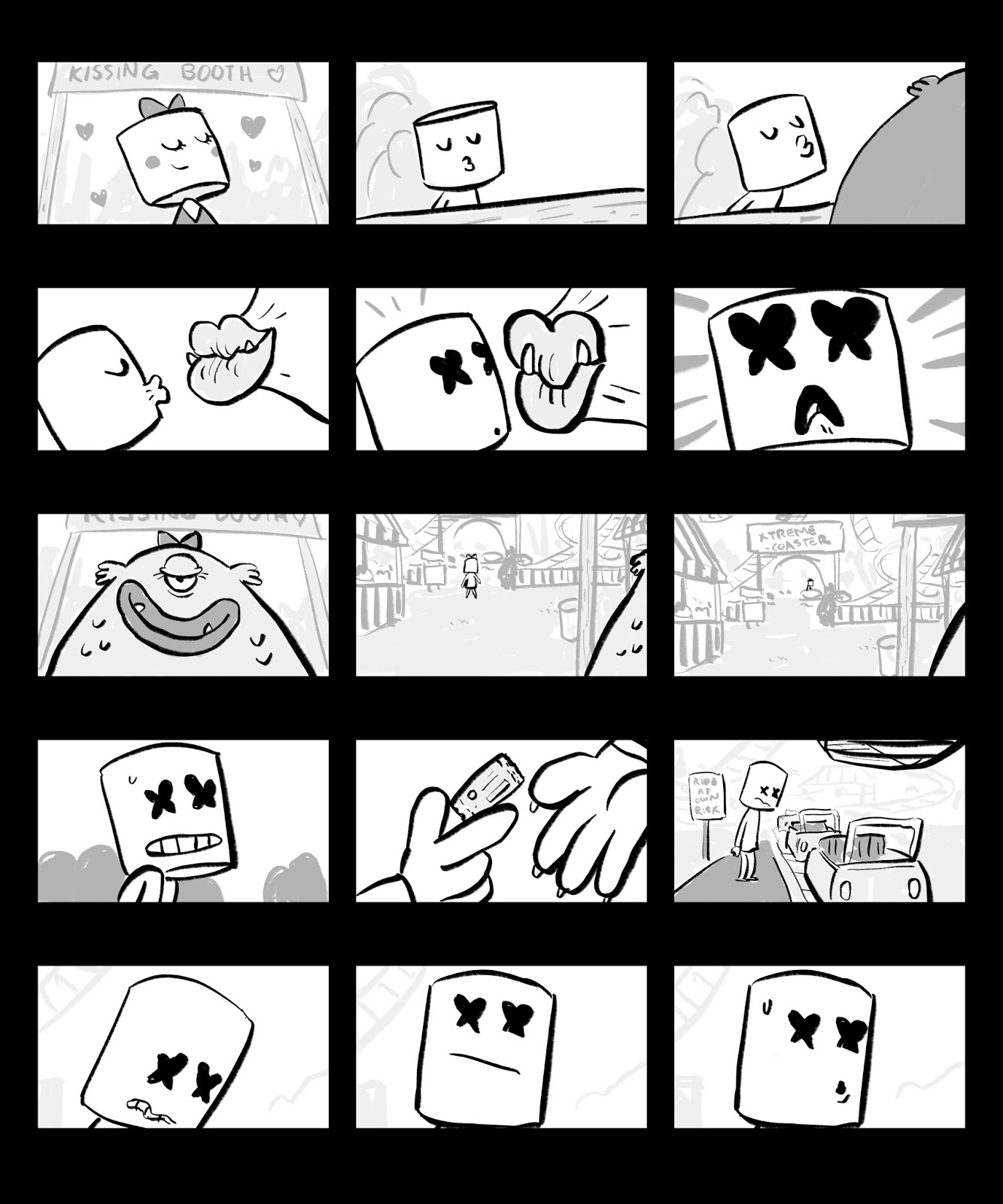 DJ Marshmello You & Me Animated Music Video