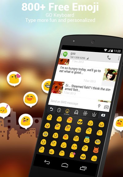 Aplikasi Emoticon Keyboard Keren Android Terbaru Review Gambar Path