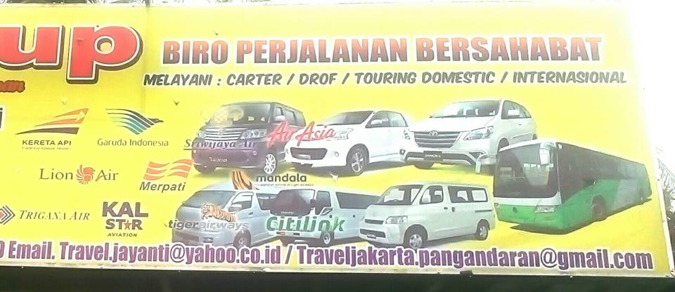 Travel Banjar Bandung Jakarta Tasik Ciamis Banjarsari Padaherang