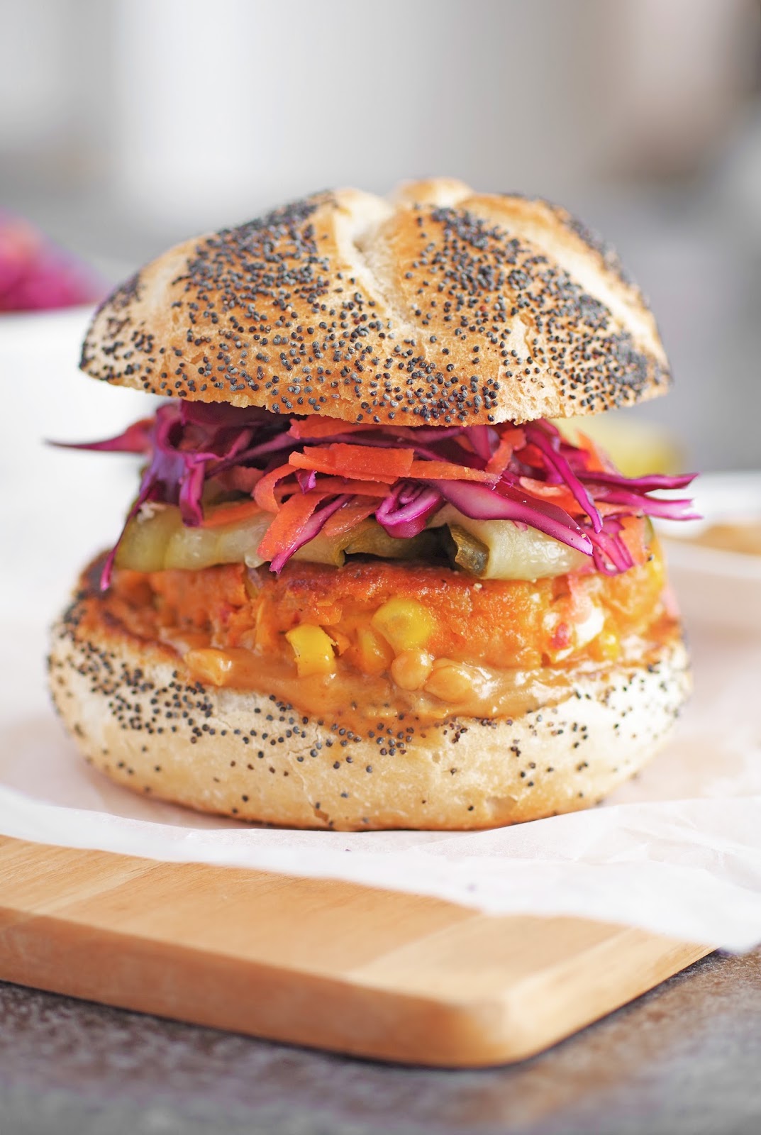 Thai Chickpea Burgers with Peanut Sauce Euphoric Vegan